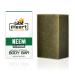 Organic Neem Soap Bar - Natural Herbal Body Odor Eliminating Soap - Long Lasting Rich Creamy Moisturizing Face & Body Wash Soap (Large 6 Ounce) Neem & Cedarwood