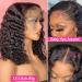 12 Inch Deep Curly Lace Front Bob Wig for Black Women - HD Lace, Pre Plucked, Natural Hairline - Buy Online on GoSupps.com