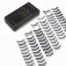 MUSELASH False Eyelashes Set - 50 Pairs, 5 Glamorous Styles, Handmade Natural Demi Wispies, Volume Multipacks - Professional Quality - Buy Online on GoSupps.com