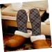 Didiseaon Slipper Sole Shoe Pads - Wear-Resistant Gel Inserts for Men Anti-Skid Metatarsal Support - Indoor Comfort | 3.27x10cm - Buy Online on GoSupps.com