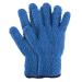 Molain 1 Pair Microfiber Dusting Gloves Reusable Washable Cleaning Gloves Mittens for Plants House Cleaning Car Blinds Lamps and Small Hard to Reach Corners(Blue)