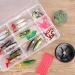 SGHUO 3 Pack Large Plastic Storage Box Organizer with 15 Grids and Dividers for Tackle Box, Beads, Washi Tape, Ribbons - Crafts & Art Supply Organization (10.9x6.5x2.2inch) - Buy Online on GoSupps.com