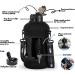 H2O Capsule 2.2L Half Gallon Water Bottle with Storage Sleeve and Covered Straw Lid - BPA Free Sports Jug 2.2 Liter (74 Ounce) Jet Black - Buy Online on GoSupps.com