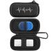 Case for AliveCor kardia Mobile Heart Monitor EKG/Wireless 6-Lead EKG, Travel Case Protective Cover Storage Bag Black