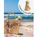 FURTALK Wide Brim Straw Sun Visor Hat for Women - UV UPF Protection - Packable & Roll-Up Design - Pure Khaki - Buy Online on GoSupps.com
