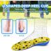 Kids Arch Support Insoles for Flat Feet & Plantar Fasciitis - Orthotic Inserts for Children - XL Size - Brown Gel Shoe Inserts for Heel Pain & Fallen Arches - Buy Online on GoSupps.com