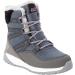 Jack Wolfskin Unisex-Child Polar Wolf Texapore High K Hiking Boot - Big Kid (8-12 Years) - Size 5 - Pebble Grey/Off-white - Buy Online on GoSupps.com