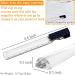 MAGDEPO 2X Bar Magnifier + Mini Stick Magnifier Set for Reading Books, Magazines, and Newspapers - Color Guiding Line for Enhanced Clarity - Buy Online on GoSupps.com