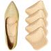 Arch Support Inserts Women for Flat Feet Gel Arch Inserts for Plantar Fasciitis Relief Non-Slip Arch Support Pads Two-Option of Different Heights (Low-Beige)