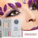 Shimmer Glitter Eyeshadow Quick Dry Colourful Pearl Liquid Eyeliner for Eye Beauty - Coloured Liquid Eyeliner Makeup Multifunctional Sparkling & Shimmer Eyes Makeup for Women Girls - Buy Online on GoSupps.com