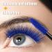 Blue Waterproof 4D Silk Fiber Lash Mascara with Eyeliner & Folding Comb Brush - Lengthening, Volumizing, Long-Lasting, Natural Eye Makeup - Buy Online on GoSupps.com