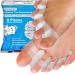 Azengear toe separator (8 pieces) to correct bale toes and to restore overlapping toes in the original form for women men |Silicone gel spacers