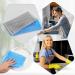 volumoon Polyester Dish Cloths for Kitchen 12 Pcs Dish Washing Net Cloths Scrubbers Wash Cloths Non-Stick Scrubbers Wash Cloths Odor Free/Quick Dry for Kitchen Dishwashing Washing Up (Grey+Blue) - Buy Online on GoSupps.com