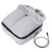 Electrical foot massage device adjustable heated foot warmer thermostat pad winter accessories for plantar swollen wound of feet stress pain relief calming foot warmer (EU plug))