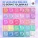 SAVILAND Dip Powder Nail Kit with Drill: 30 Colors Keratin Nail Dip Powder Kit All-in-1 with Complete Dip Powder Liquid Set Dip Base & Top Activator Brush Saver for French Nail Art Manicure Salon - Buy Online on GoSupps.com