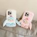 Miago 3D Fluffy Penguin Case for Xiaomi Redmi 9A | Cute Pink Silicone Protective Cover for Girls - Buy Online on GoSupps.com