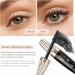 Mascara 4D Silk Fiber Waterproof: Black Volume and Length Smudge-Proof Mascara Thickening Lengthening Mascaras No Clumping Lasting All Day - Buy Online on GoSupps.com