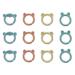 Ingenuity Sheppy s Squad toy members for newborns and older 12 elements vegetable and BPA-free materials multi-texture