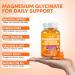 Lofux Magnesium Glycinate Gummies 400mg Sugar Free Magnesium Gummies for Adults Women Men Chewable Supplement Gummy with L-Threonate Vitamin D B6 CoQ10 - for Calm Sleep Body Relaxation 120 Ct - Buy Online on GoSupps.com