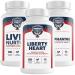 AMERICAN VITALITY Liberty Heart & Liver Nurture & Brain Bundle