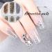 5 Set Holographic Chunky Glitter Nail Sequins for Body, Face, Hair - Gold & Silver Shades - Buy Online on GoSupps.com