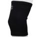 KARM Kids Knee Sleeve - Pull-Up Knee Support for Sports, Everyday Activities and Different Knee Conditions. One Size Product which is designed to fit both the right and left knee. Black One Size