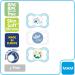 MAM Air Day & Night Baby Pacifier for Sensitive Skin - Glows in The Dark - Boy 6-16 Months (Pack of 3) - Buy Online on GoSupps.com