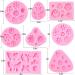 8 Pcs Flower and Butterfly Silicone Molds for Fondant, Chocolate, Clay, Soap Crafting & Cake Decoration - Buy Online on GoSupps.com