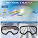 IMENORY Ski Goggles OTG PRO Magnetic HD Lens | Anti-fog, UV400 Protection | Frameless Snowboard Goggle Gray - Buy Online on GoSupps.com