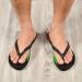 Buy Mnsruu Marijuana Leaf Flip Flops | Stylish Sandals for Men & Women | Perfect for Travel & Spa - Buy Online on GoSupps.com