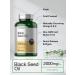 Black Seed Oil 2000mg Softgels - Cold Pressed Nigella Sativa Capsules | 120 Count, Non-GMO & Gluten Free by Horbaach - Buy Online on GoSupps.com