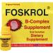 Foskrol (Complejo B) - B Complex Supplements 20 Count (Pack of 1)