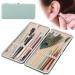 23Pcs Double Headed Stainless Steel Ear Spoons Set - Mint Green Ear Wax Removal Tools and Ear Care Accessories - Buy Online on GoSupps.com