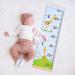 MHJY Height Chart for Kids Height Measure Wall Chart Child Growth Chart Wooden Ruler 7.9'' x 79'' Canvas Height Measurement Hanging Wall Decor for Baby Girls Boys Toddler Bedroom Nursery Cartoon Giraffe - Buy Online on GoSupps.com