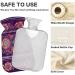Naanle Paisley Tribal Ethnic Hot Water Bottle with Cover - 2L Transparent Bed Warmer for Pain Relief & Heat Therapy - International Shipping Available - Buy Online on GoSupps.com