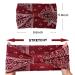 Wide Bandana Headbands for Women - Large Turban Head Wraps Floral Elastic Yoga Hair Bands - 6 pcs Set - Buy Online on GoSupps.com