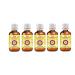 d ve herbes Pure Coconut Oil (Cocos nucifera) Cold Pressed (Pack of five) 100ml X 5 (16.9 oz)
