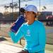 Takeya Pickleball Insulated Water Bottle 32oz with Straw Lid - Backspin Pink - Buy Online on GoSupps.com