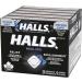HALLS No Sugar Added Extra Strong Cough Drops Throat Lozenges Sore Throat Relief Mentho-Lyptus 9 Lozenges Cough Drops Extra Strong Singles (Full Tray) - Buy Online on GoSupps.com