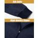 MAGNIVIT Men's Navy Blue Tracksuit Set - Small | Full Zip Athletic Jogging Sweatsuit - Buy Online on GoSupps.com