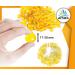 ARSUK Yellow Glass Pebbles - Decorative Stones for Vase Filler, Aquarium, Mosaic Tiles - 70-80pcs - Buy Online on GoSupps.com