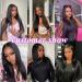 22inch Straight 13x6 Lace Front Wig Human Hair 180% Density Pre Plucked Transparent Lace Frontal Wig for Black Women - Brazilian Virgin Hair, Bleached Knots - Buy Online on GoSupps.com