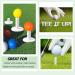 FINGER TEN Golf Rubber Tees 5 Pack Mixed Sizes for Driving Range Practice Mat - Durable and Versatile Set - Buy Online on GoSupps.com