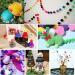 VOVIGGOL 30pcs Cat Toy Balls - 3CM Soft Pompom Balls in 10 Colors for Indoor Cats | Interactive Quiet Play & DIY Crafts - Buy Online on GoSupps.com