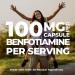 New *BONUS SIZE* 150 HIGHEST POTENCY Benfotiamine Complex 100mg (Vitamin B1/ Thiamine) capsules Increased Energy Nerve Support All-Natural Vegan Gluten Free. 5-month supply (2 Pack) 150 count (Pack of 2) - Buy Online on GoSupps.com