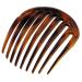 Camila Paris CP2431 Small Rounded Tortoise Shell French Twist Side Comb - Strong Hold Hair Clip for Women Bun Chignon - No Slip Styling, Made in France - Buy Online on GoSupps.com