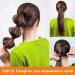 120 PCS Morandi Color Hair Bobbles | Gentle Elastic Hair Bands for Girls and Women - Buy Online on GoSupps.com