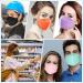 60Pcs KF94 Disposable Face Masks - Fish Mouth Type Aldult Safety Four Layer Protective Cup Type Mask - 95% Protection Rate - Comfortable & Breathable - Suitable for All Adults - Buy Online on GoSupps.com