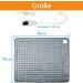 Heating Cushion 50x60cm - Soft Flannel Heat Pad with Auto Shutdown for Back Neck Shoulder & Belly - Dark Gray - Buy Online on GoSupps.com