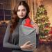 Rubber Hot Water Bottle with Cover - 3L Pain Relief Bag for Menstrual Cramps & Hot/Cold Compress (Grey - Buy Online on GoSupps.com